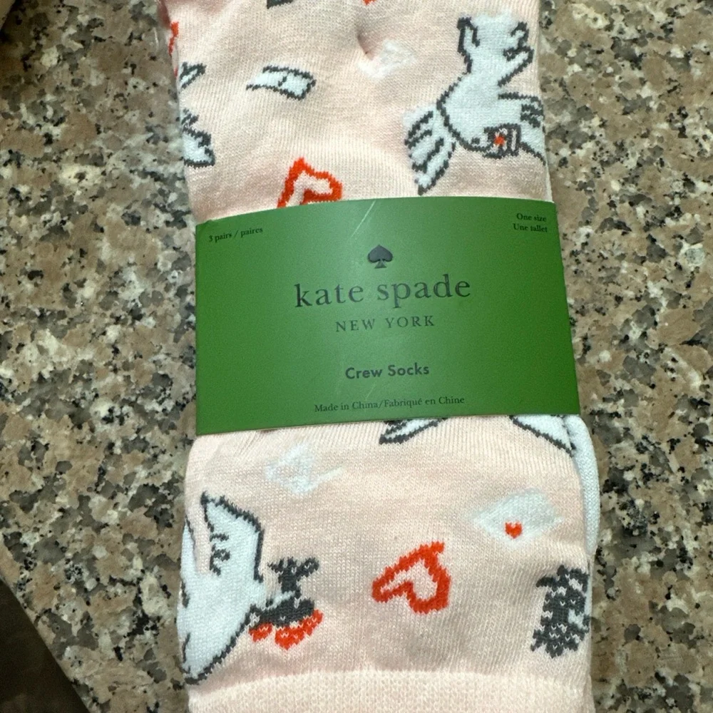 Kate Spade 3 Pack Women’s  Sock Set - Picture 4 of 4
